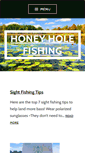 Mobile Screenshot of honeyholefishing.com